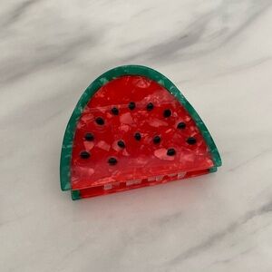 Watermelon Claw Hair Clip
